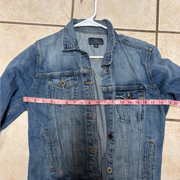 Lucky Brand classic denim Jacket medium women's - Picture 6 of 7